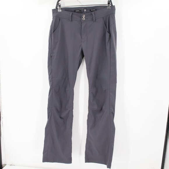 Prana Halle II Pants Womens 8 Regular Standard Fit UPF 50+ Roll Up Hem bootcut - Picture 1 of 15